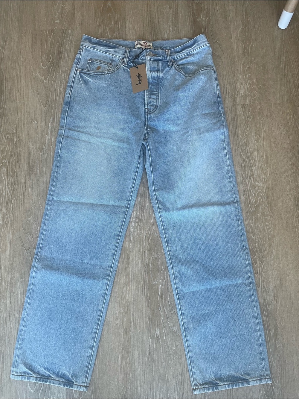 Stussy new Classic denim light indigo wash